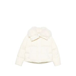 Yves Salomon Neutrals Jackets - Puffer Jackets Women